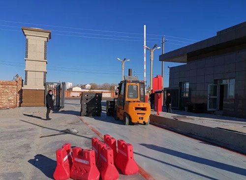 吉木乃縣順利開展對復工復產企業(yè)地磅的檢定工作